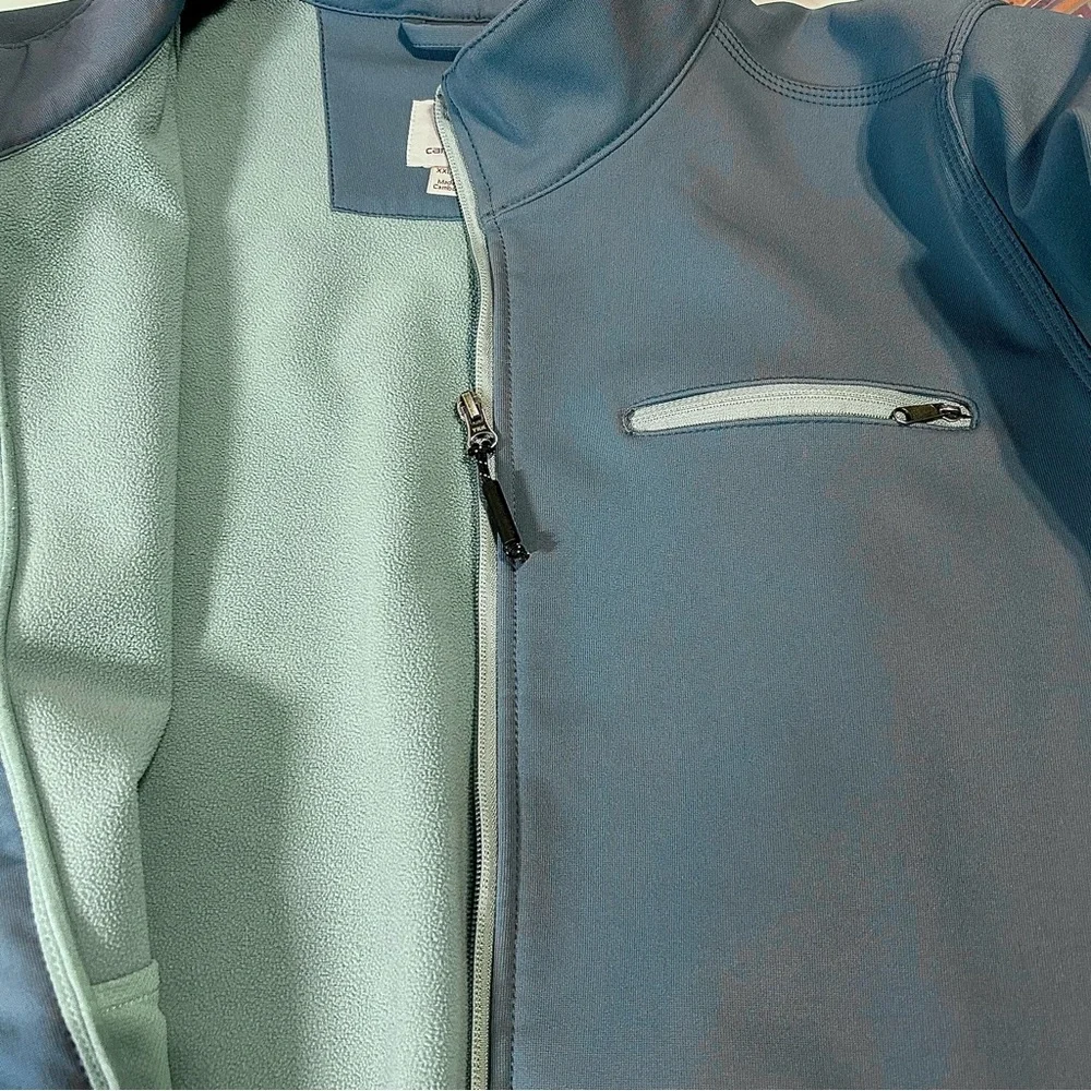 Carhartt Men's Teal Blue Full-Zip Performance Jacket. Size XXL - Picture 7 of 9